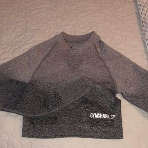 Gymshark long sleeve seamless workout top